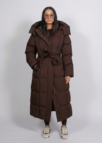 Puffer Jacket with Hoodie