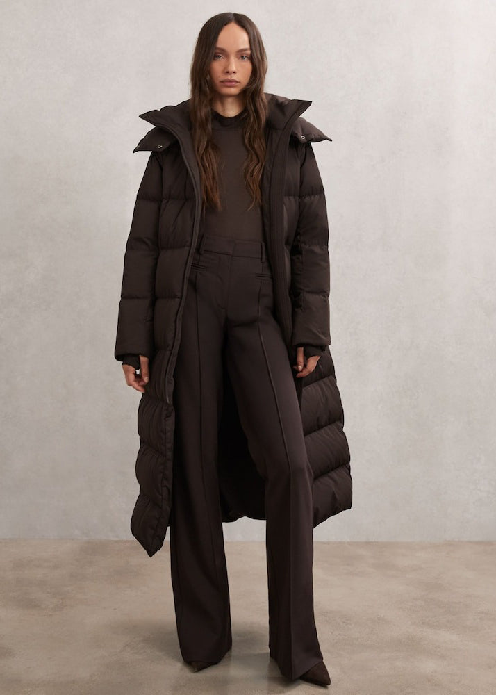 Puffer Jacket with Hoodie