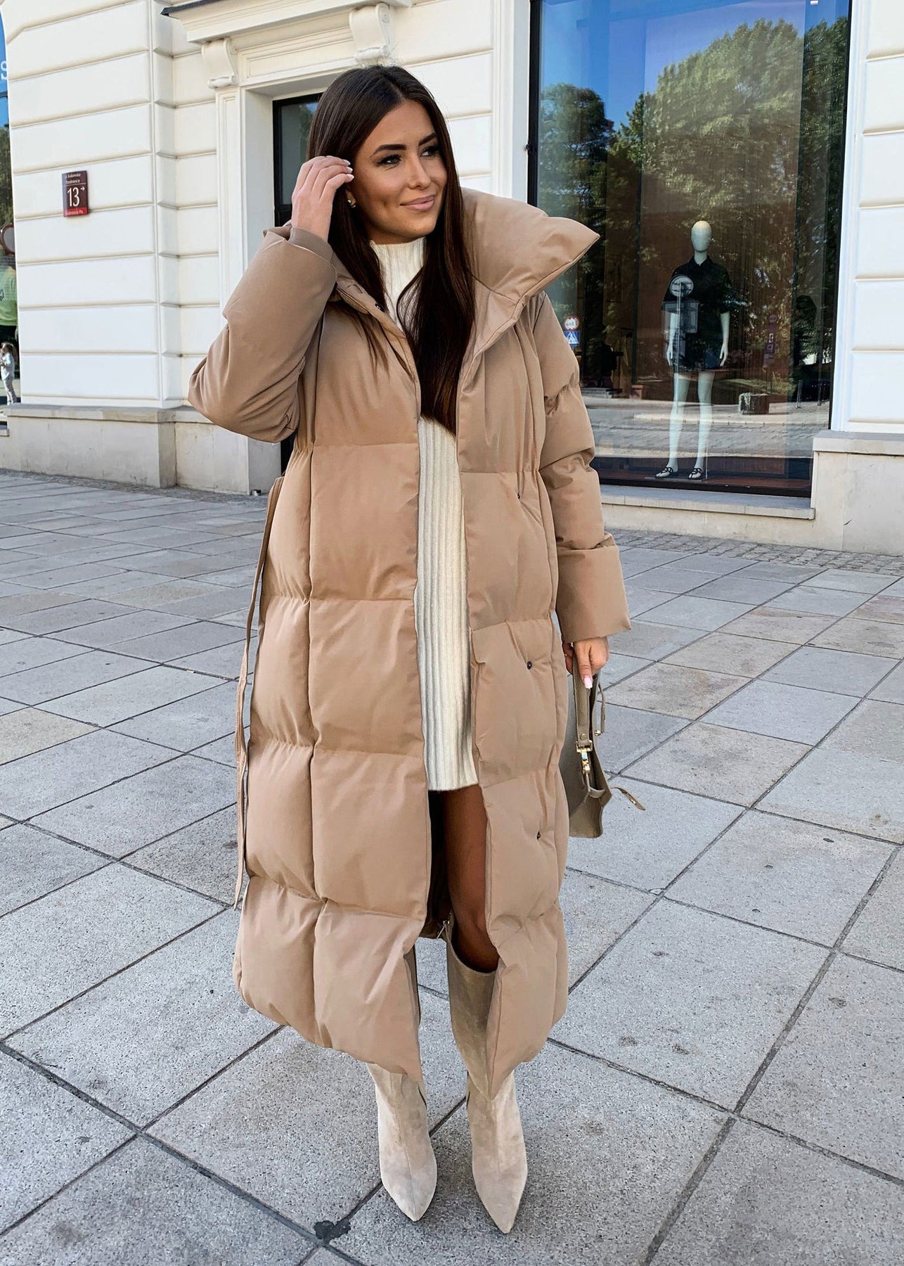 Puffer Jacket with Hoodie