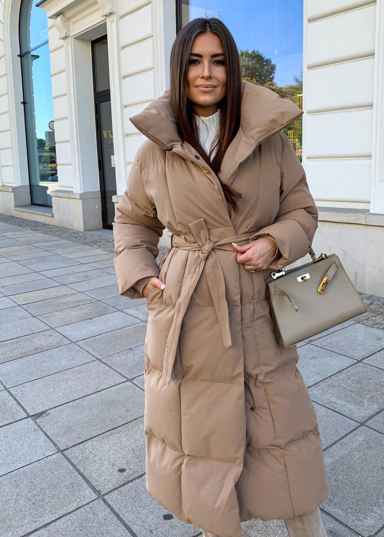 Puffer Jacket with Hoodie