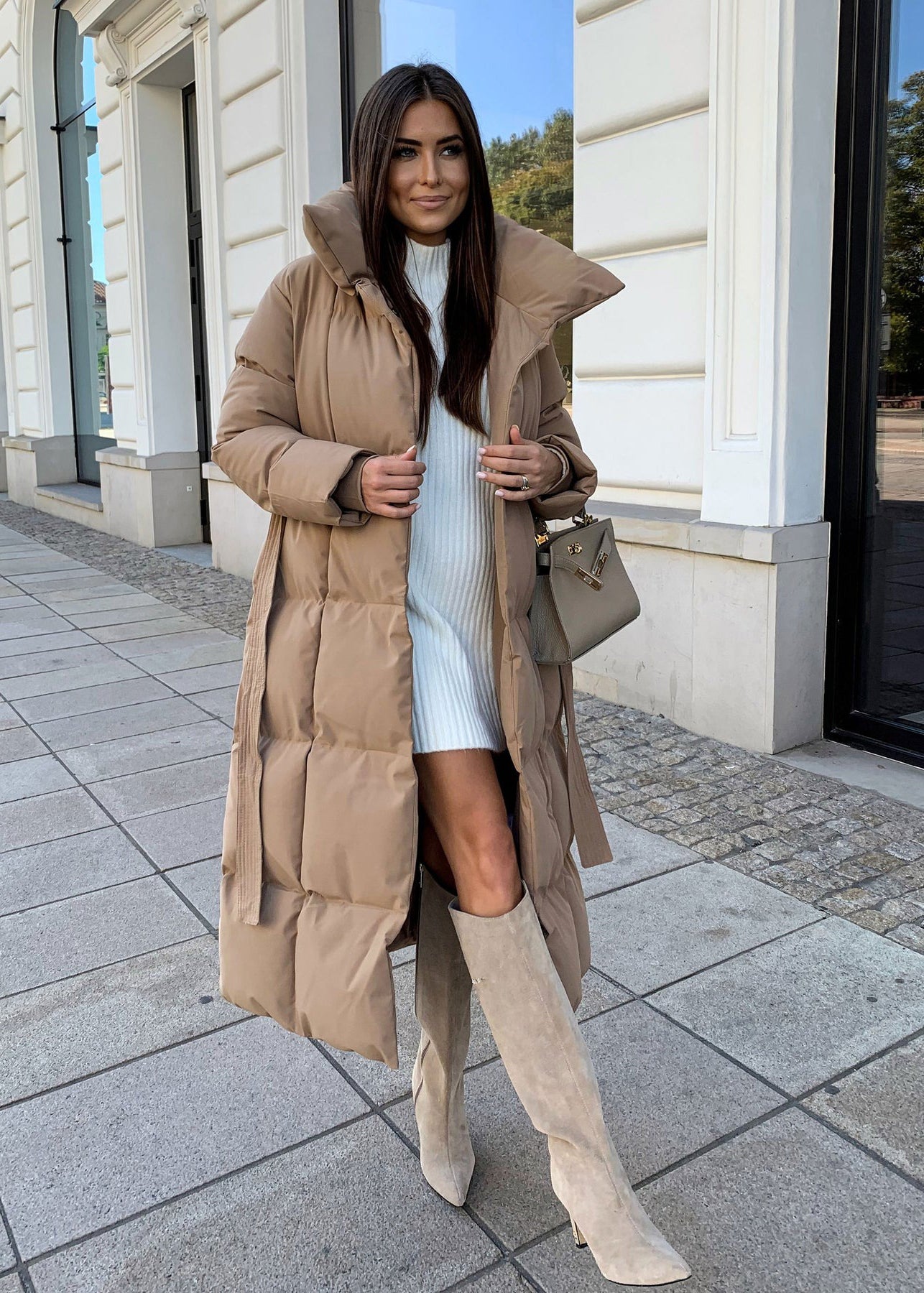 Puffer Jacket with Hoodie