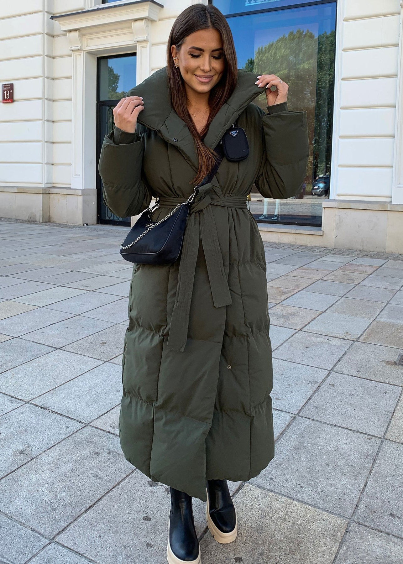 Puffer Jacket with Hoodie