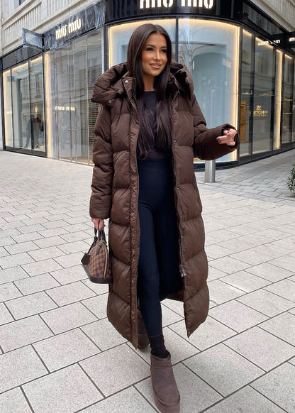Puffer Jacket with Hoodie